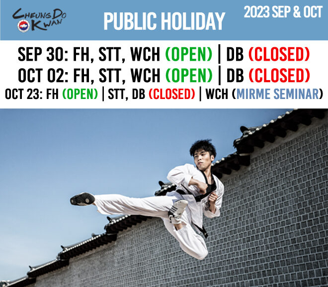 Holiday Schedule (Sep, Oct)