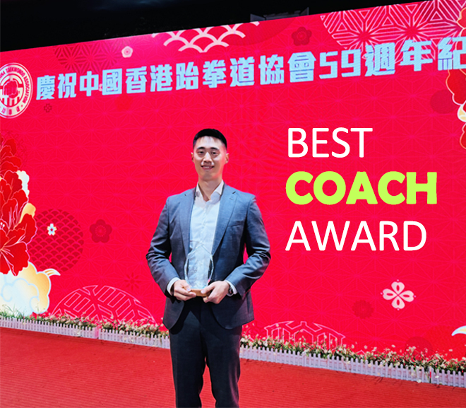 Outstanding Coach Award by HKCTA
